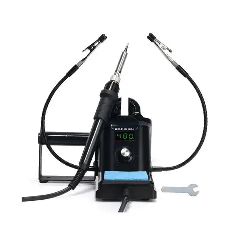 YIHUA 926LED-III Digital Electric Soldering Iron Kit with Helping Hands 960I Adjustable Temperature Portable Soldering Station