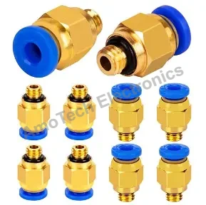 PC4-M6 Pneumatic Fitting Push in Quick Connector