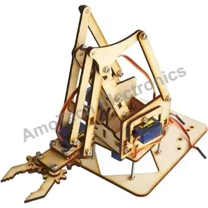 4 DOF Wooden Robot Arm Kit