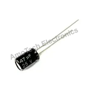 47uf 25V Electrolytic Capacitor