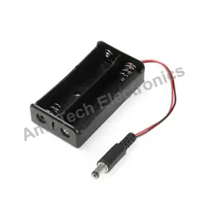 2x18650 Battery Case with connector