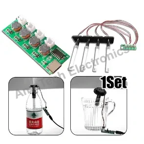 DC 5V RF infrared Remote Control 4 Spray Humidifier Module Atomization Control